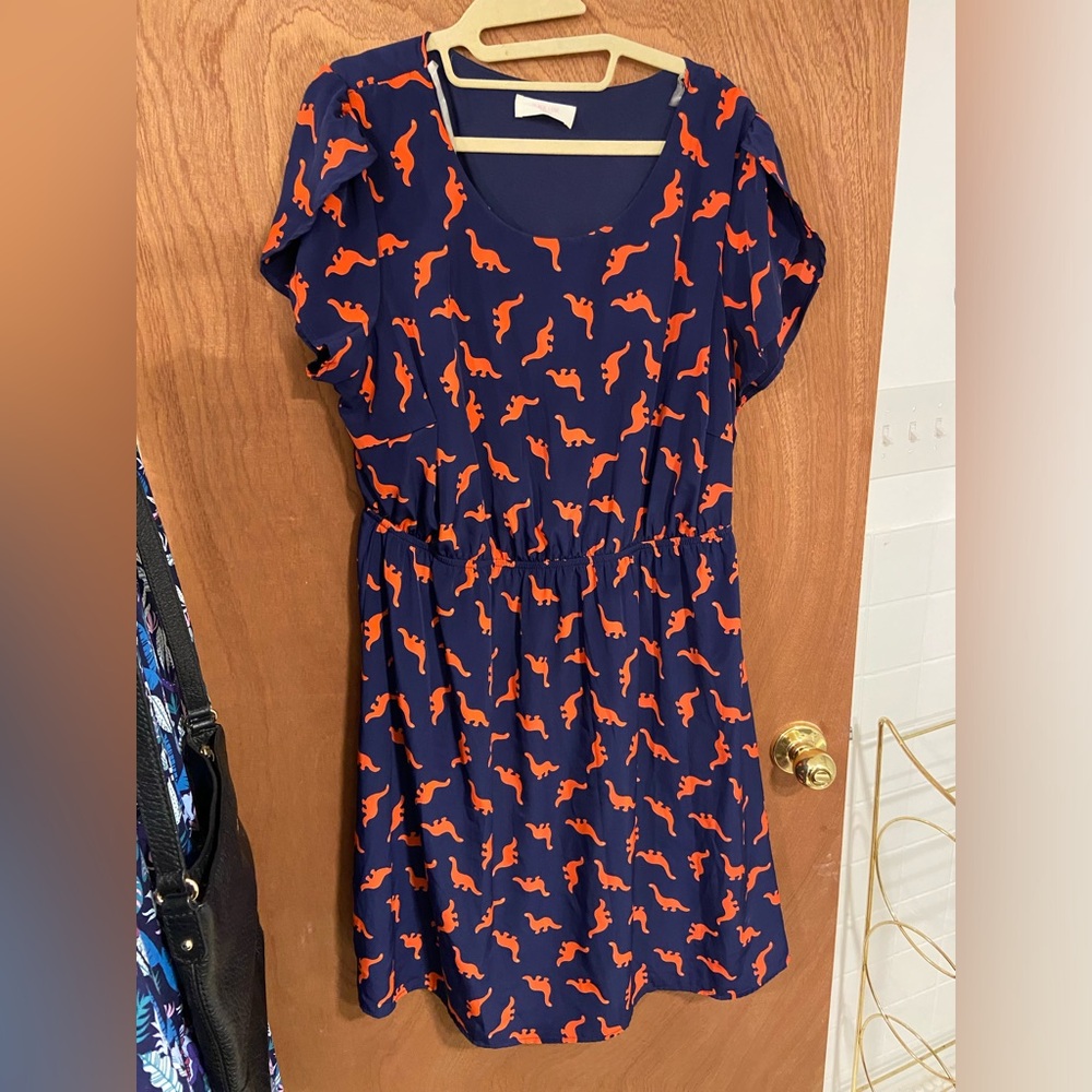 ModCloth dinosaur dress 1X